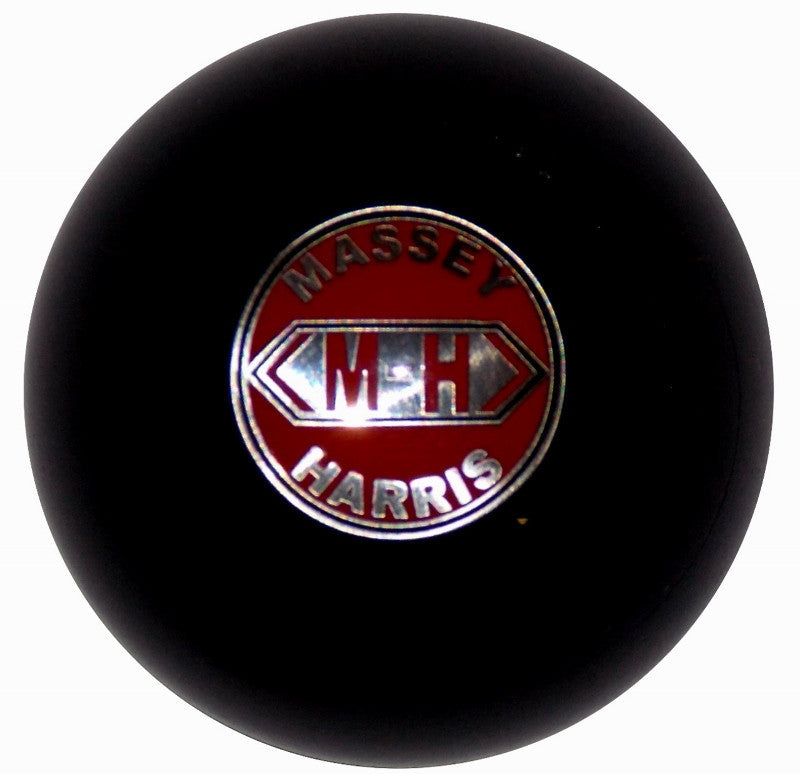 Massey Harris Emblem Black Brake Knob