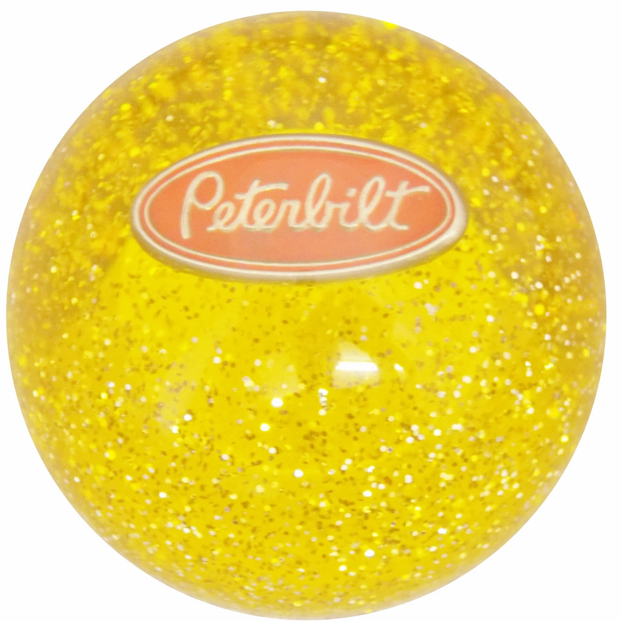 Amber Glitter Peterbilt Shift Knob