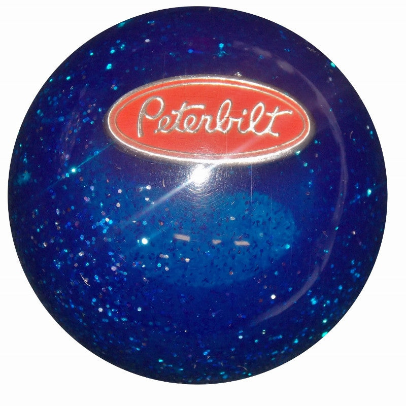 Blue Glitter Peterbilt Brake Knob