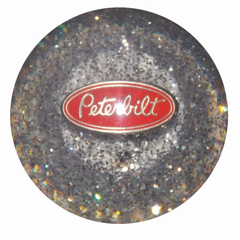 Clear Glitter Peterbilt Brake Knob