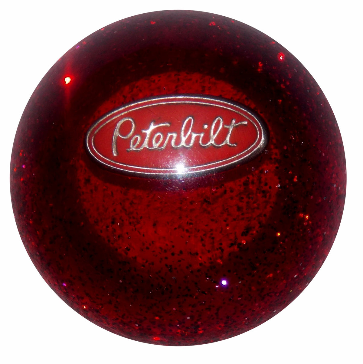 Red Glitter Peterbilt Shift Knob