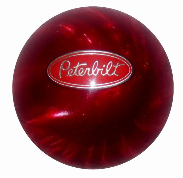 Red Pearl Peterbilt Brake Knob