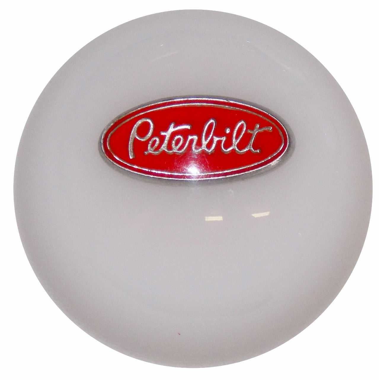 White Peterbilt Shift Knob