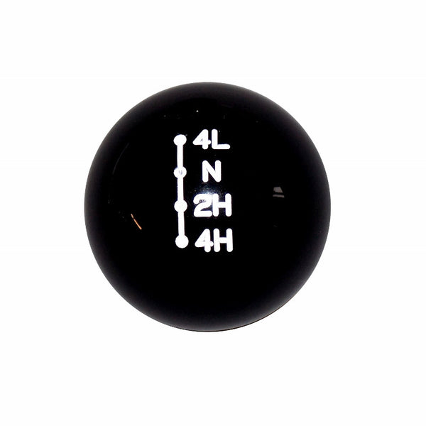 Black 1-7/8" Dodge Ram Style Transfer Case Shift Knob