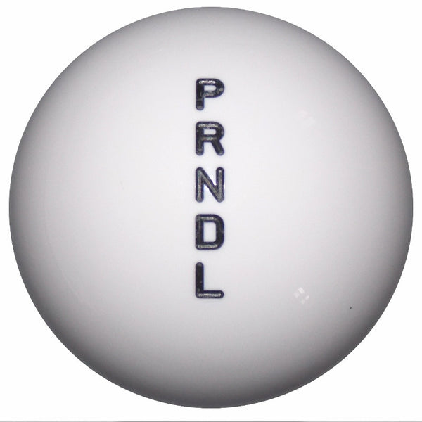 Round White Automatic DL Shift Knob