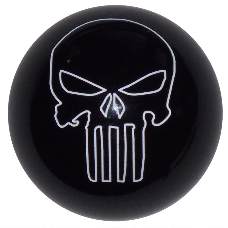 Punisher Skull Black Brake Knob