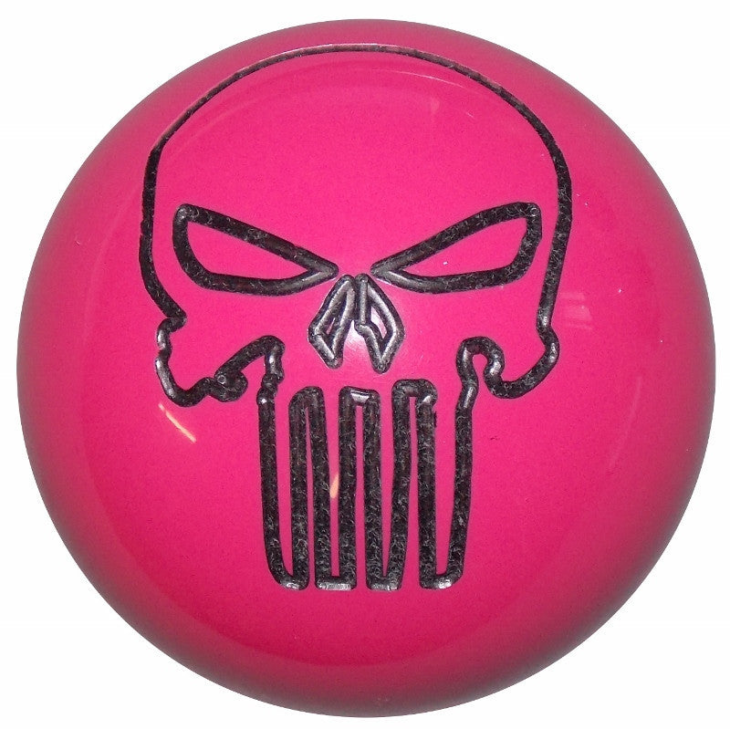 Punisher Skull Hot Pink Brake Knob