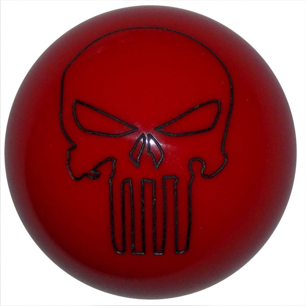 Punisher Skull Red Brake Knob