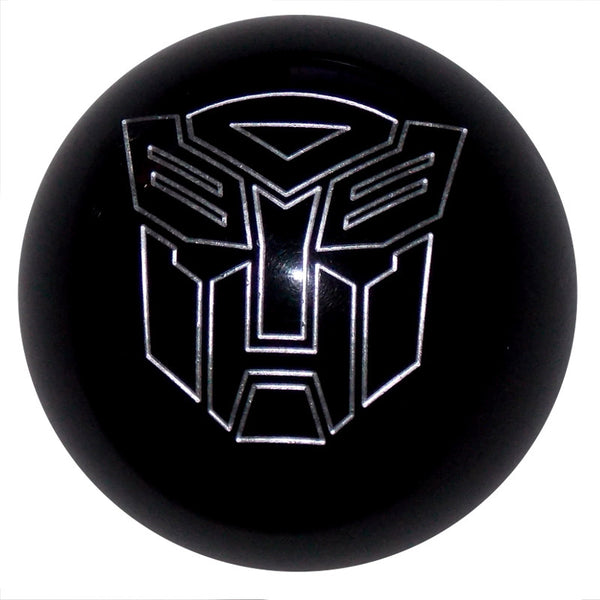 Black/ Silver Autobot Shift Knob