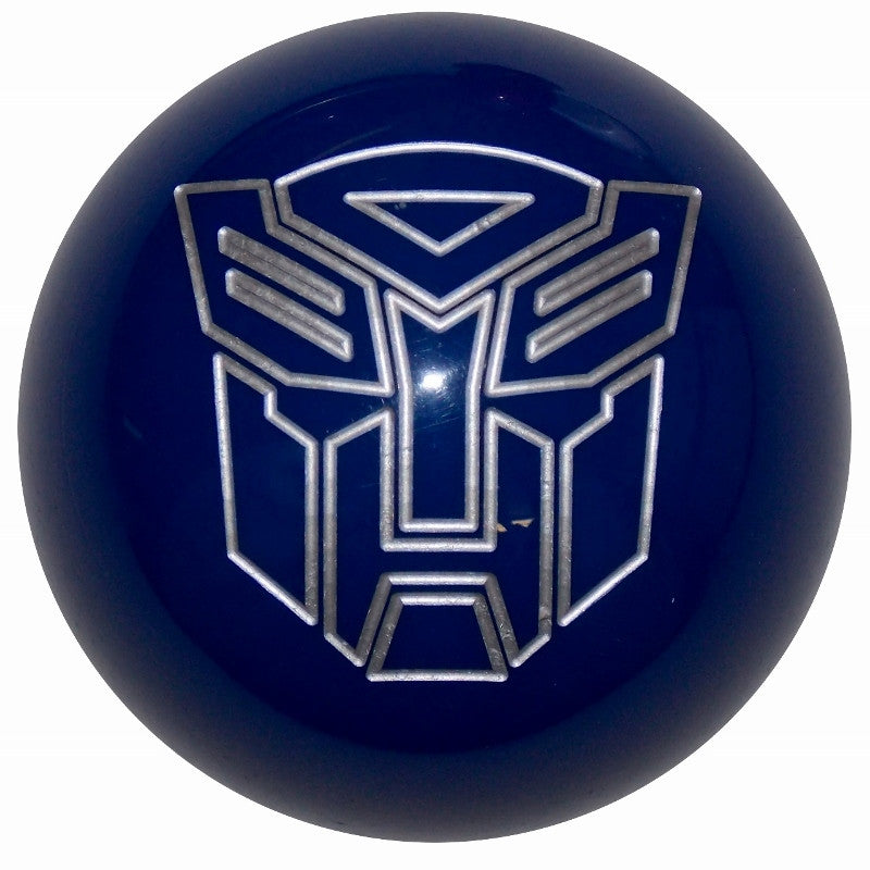 Blue Autobot Shift Knob