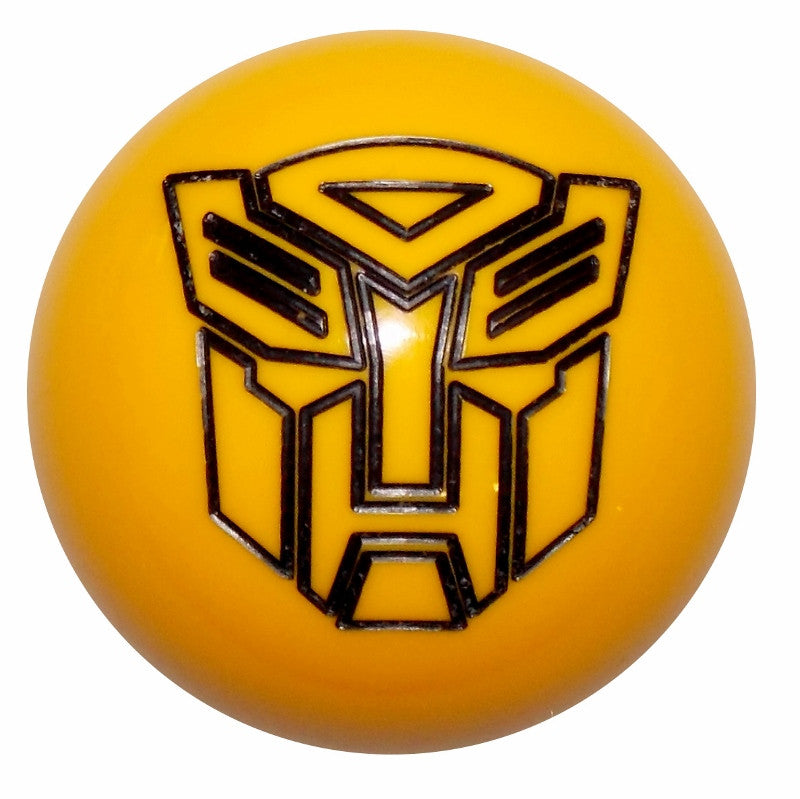 Yellow Autobot Shift Knob