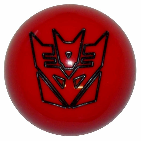 Red/ Black Decepticon Shift Knob