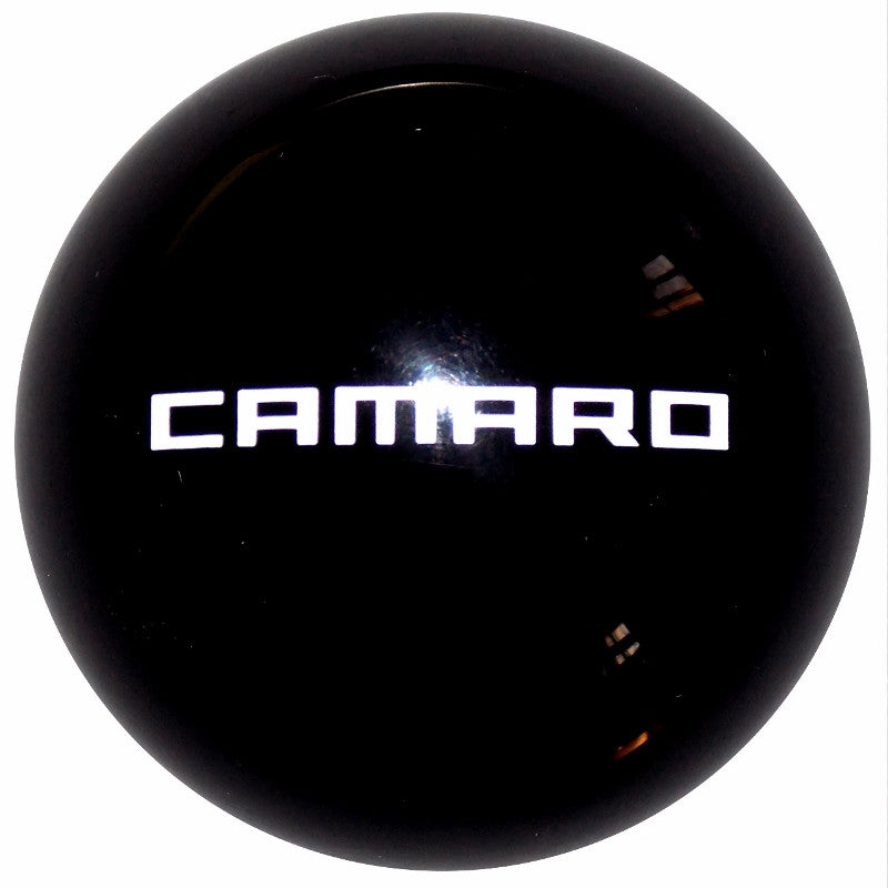 Black New Camaro Logo Shift Knob