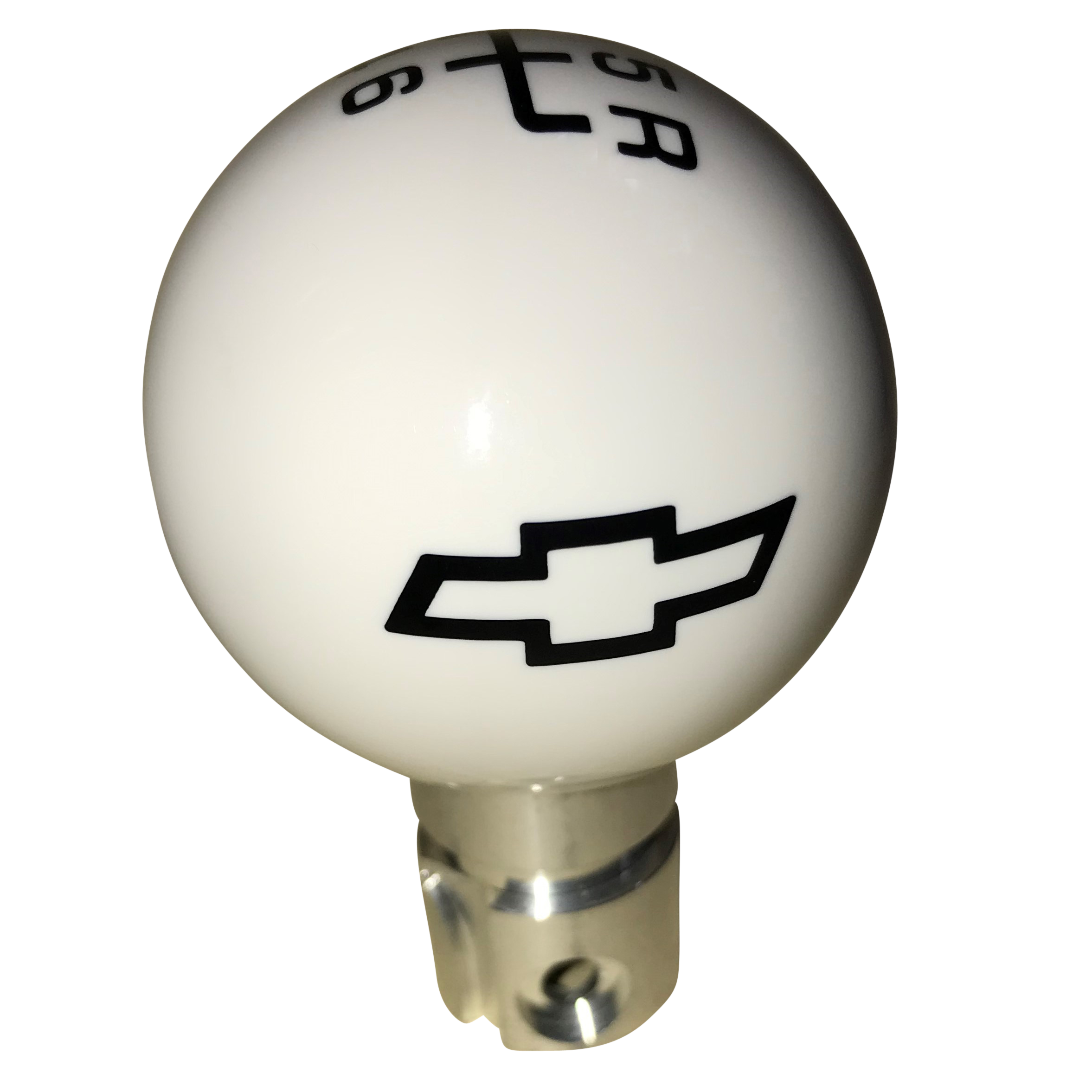 image of 2013 up Camaro with Black Chevy Bowtie 6 Speed Reverse Up Right Shift Knob