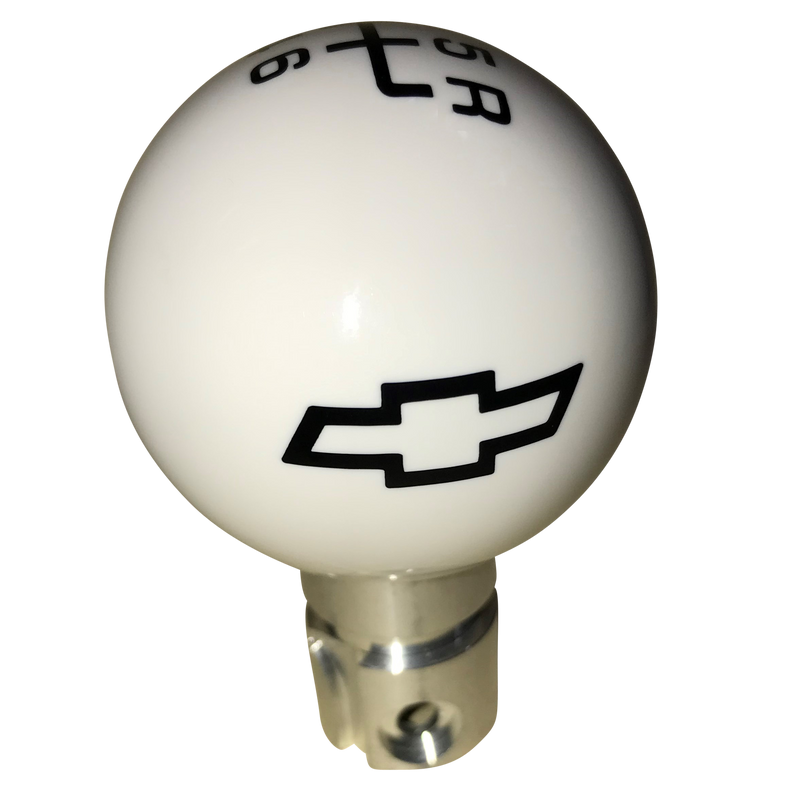 image of 2013 up Camaro with Black Chevy Bowtie 6 Speed Reverse Up Right Shift Knob