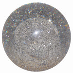 Clear Glitter Round Brake Knob