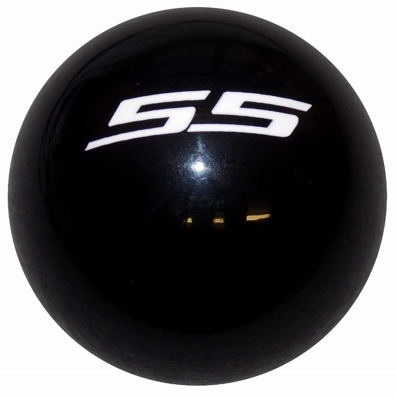 Black w/ White New Camaro SS Logo Shift Shift Knob