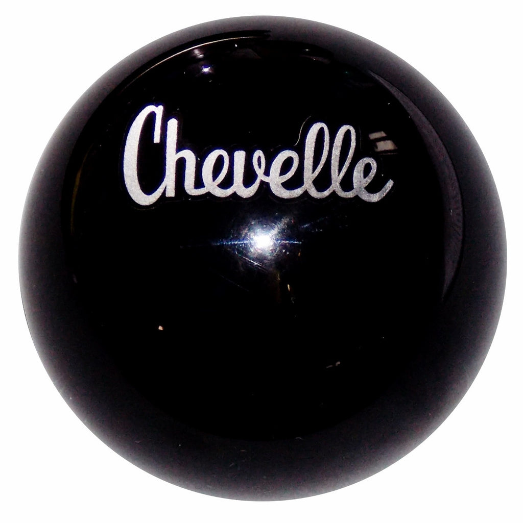 Black Chevelle Emblem Shift Knob