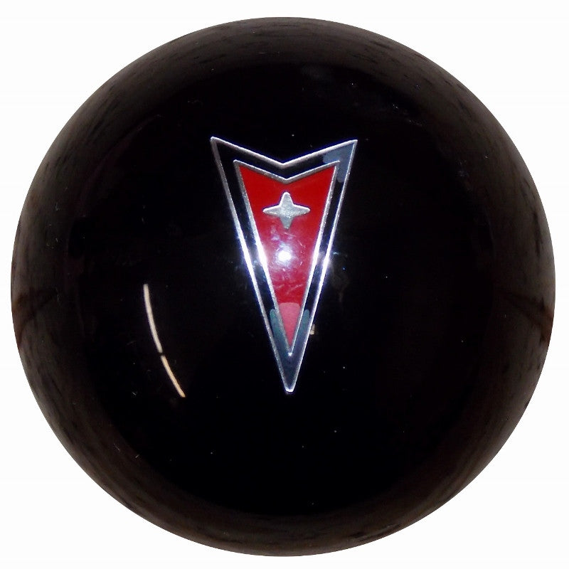 Black Pontiac Arrow Emblem Shift Knob