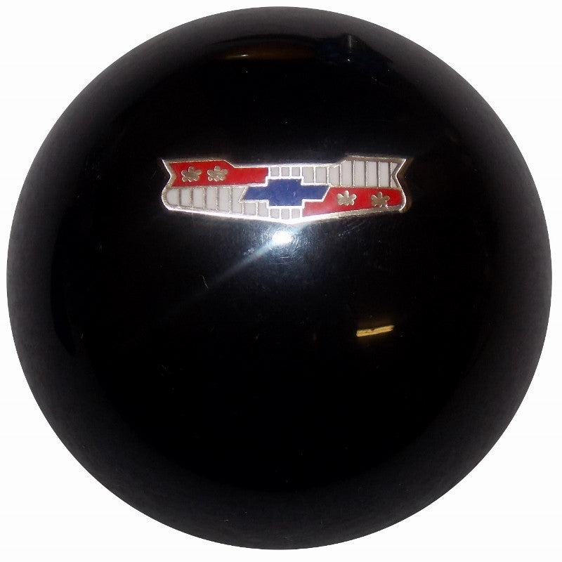 Black Chevy w/ 55-57 Emblem Shift Knob