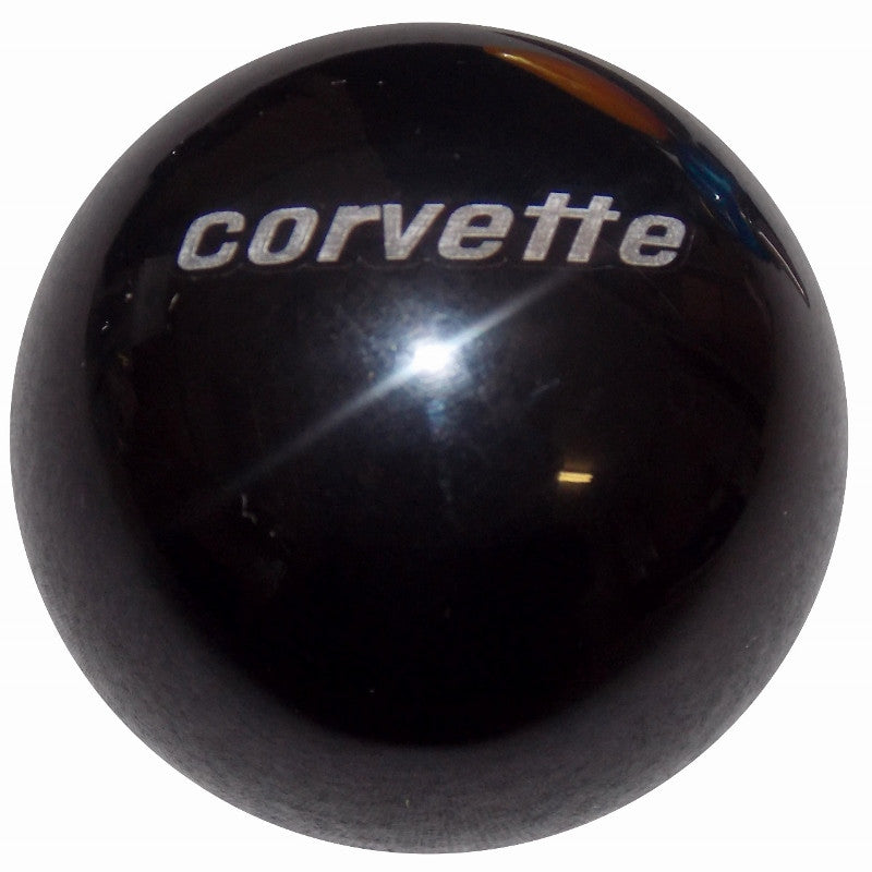 Black C3 Corvette Emblem Shift Knob
