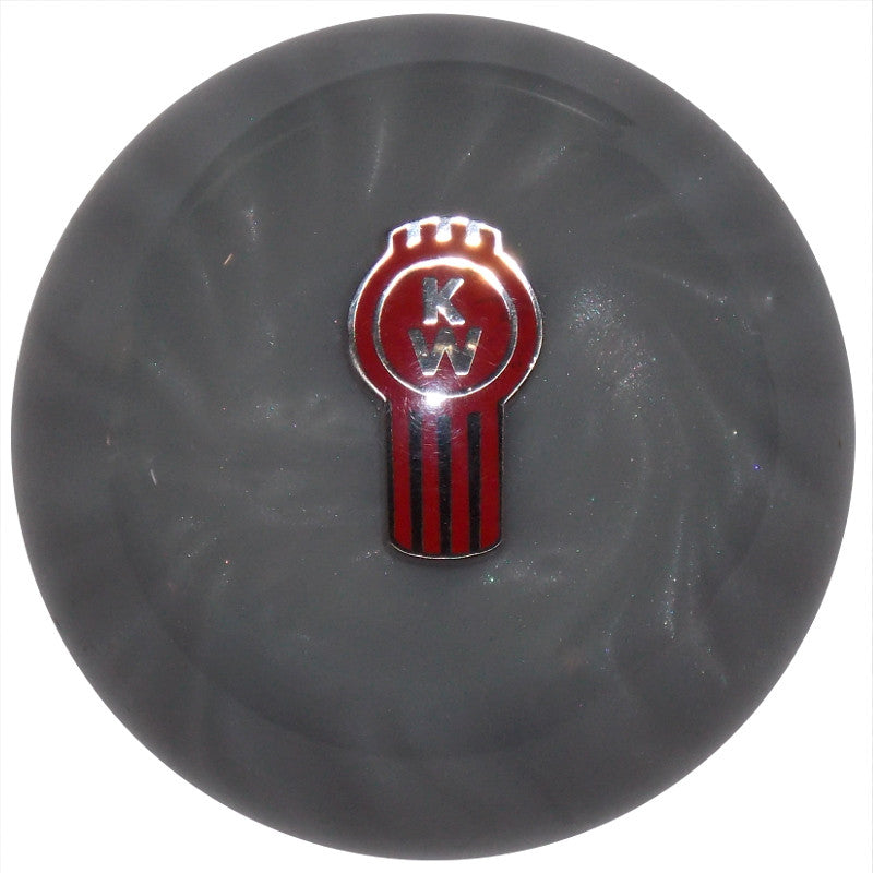 image of Gray Pearl Kenworth Shift Knob