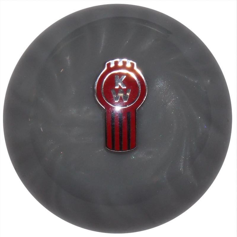 image of Gray Pearl Kenworth Brake Knob