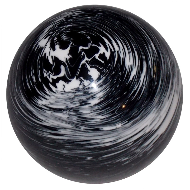 Marbled Black & White Brake Knob