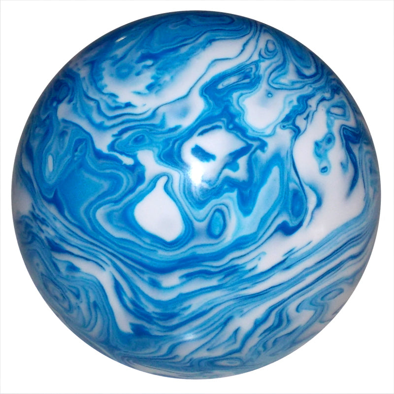 Marbled Blue & White Brake Knob