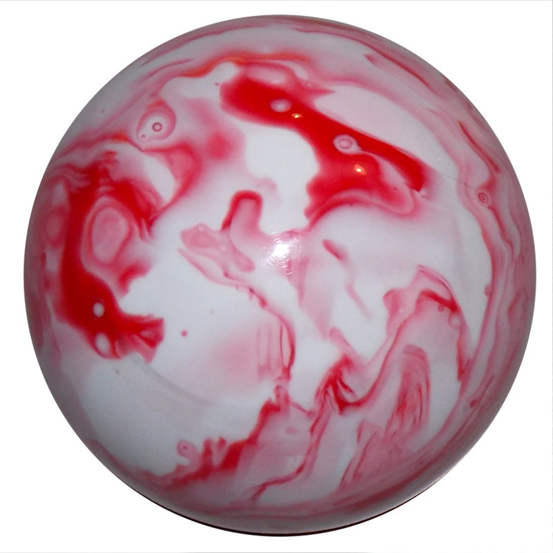 Marbled Red & White Brake Knob