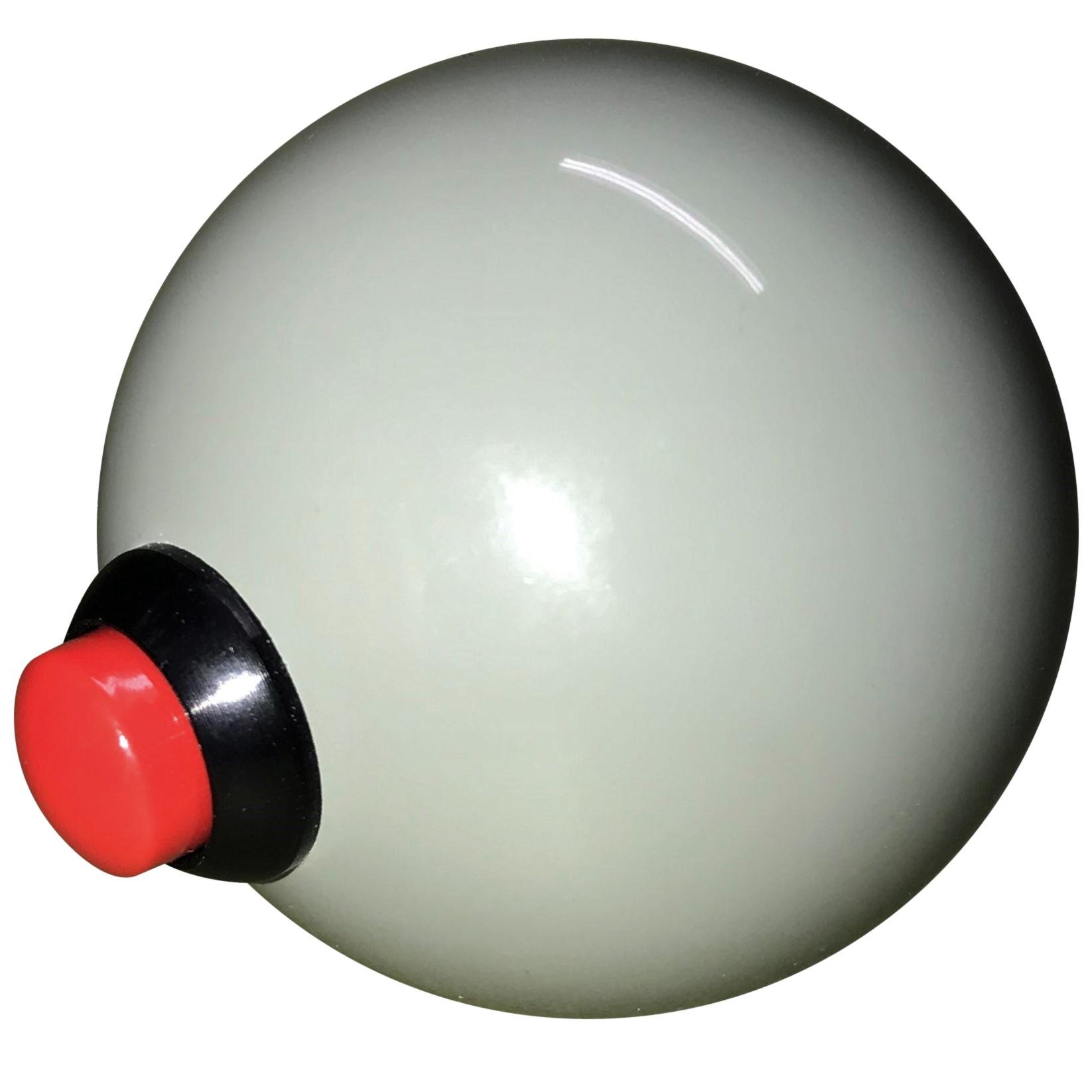 image of Gray Side Mount Push Button Shift Knob