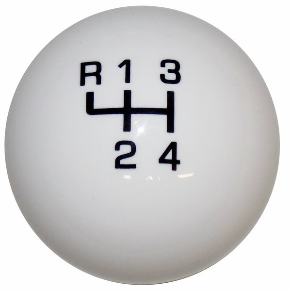 Qualifier White with Black 4 Speed Shift Knob