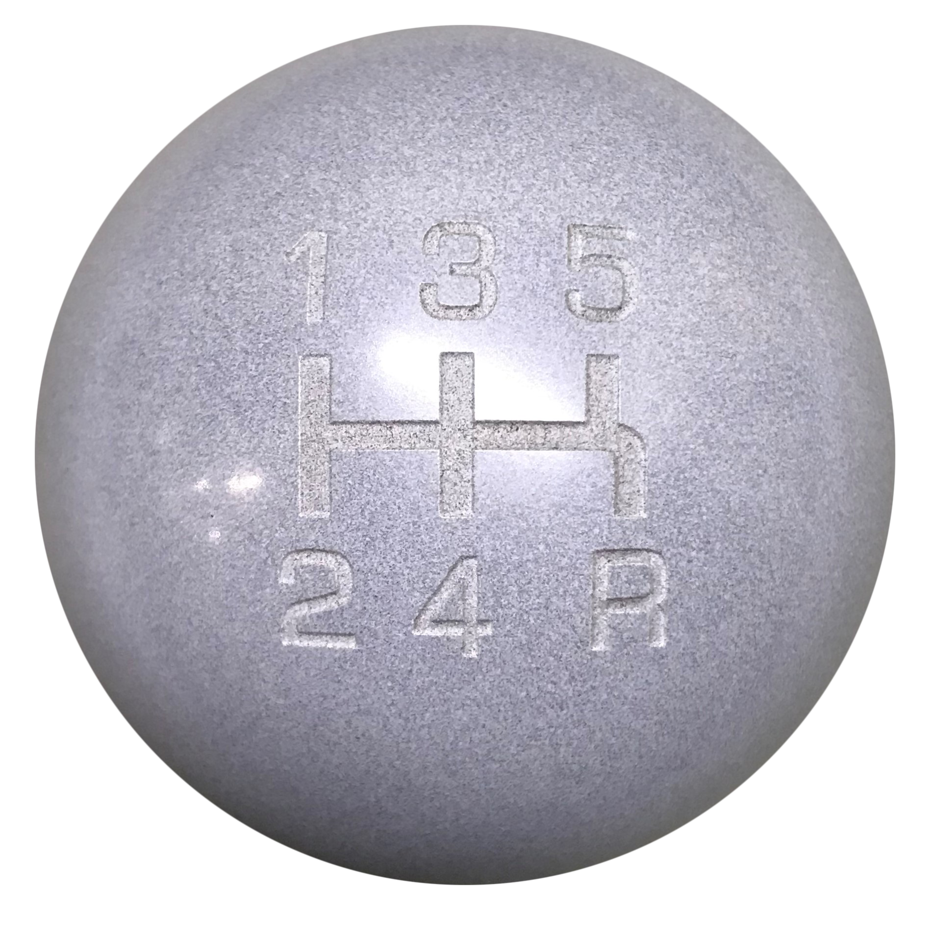 image of Heavy Weight Composite Gray 5 Speed Shift Knob