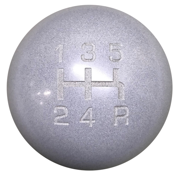 image of Heavy Weight Composite Gray 5 Speed Shift Knob
