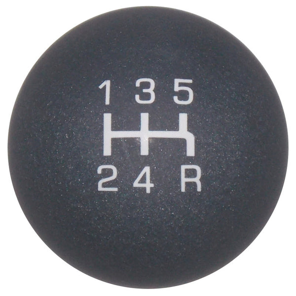 Qualifier Carbon Graphite Matte w/ White 5 Speed Shift Knob