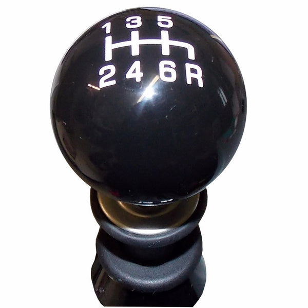 Black Qualifier Subaru 6 Speed Pattern Shift Knob