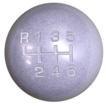 image of Heavy Weight Composite Gray New 6 Speed Shift Knob
