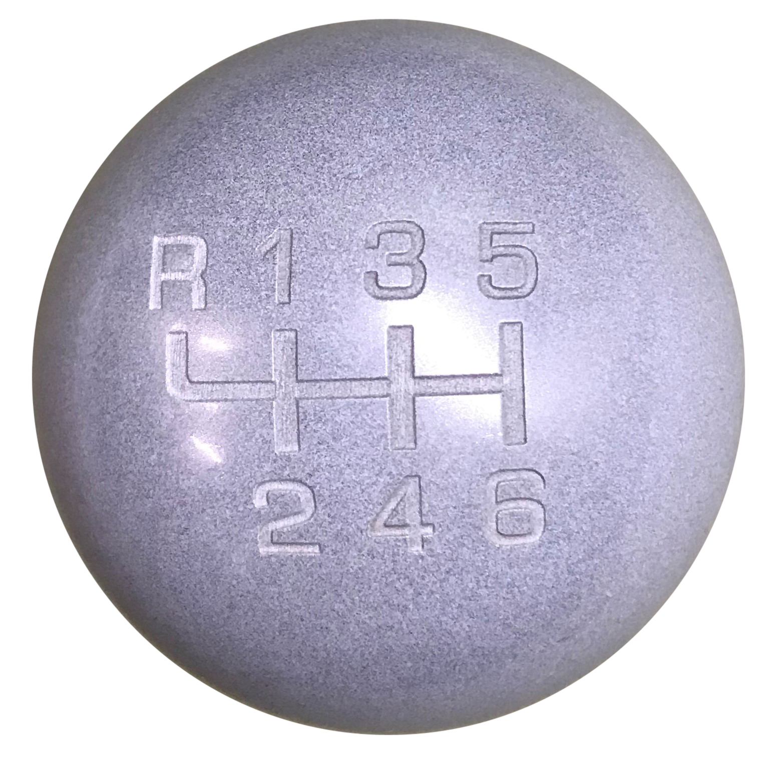 image of Heavy Weight Composite Gray New 6 Speed Shift Knob