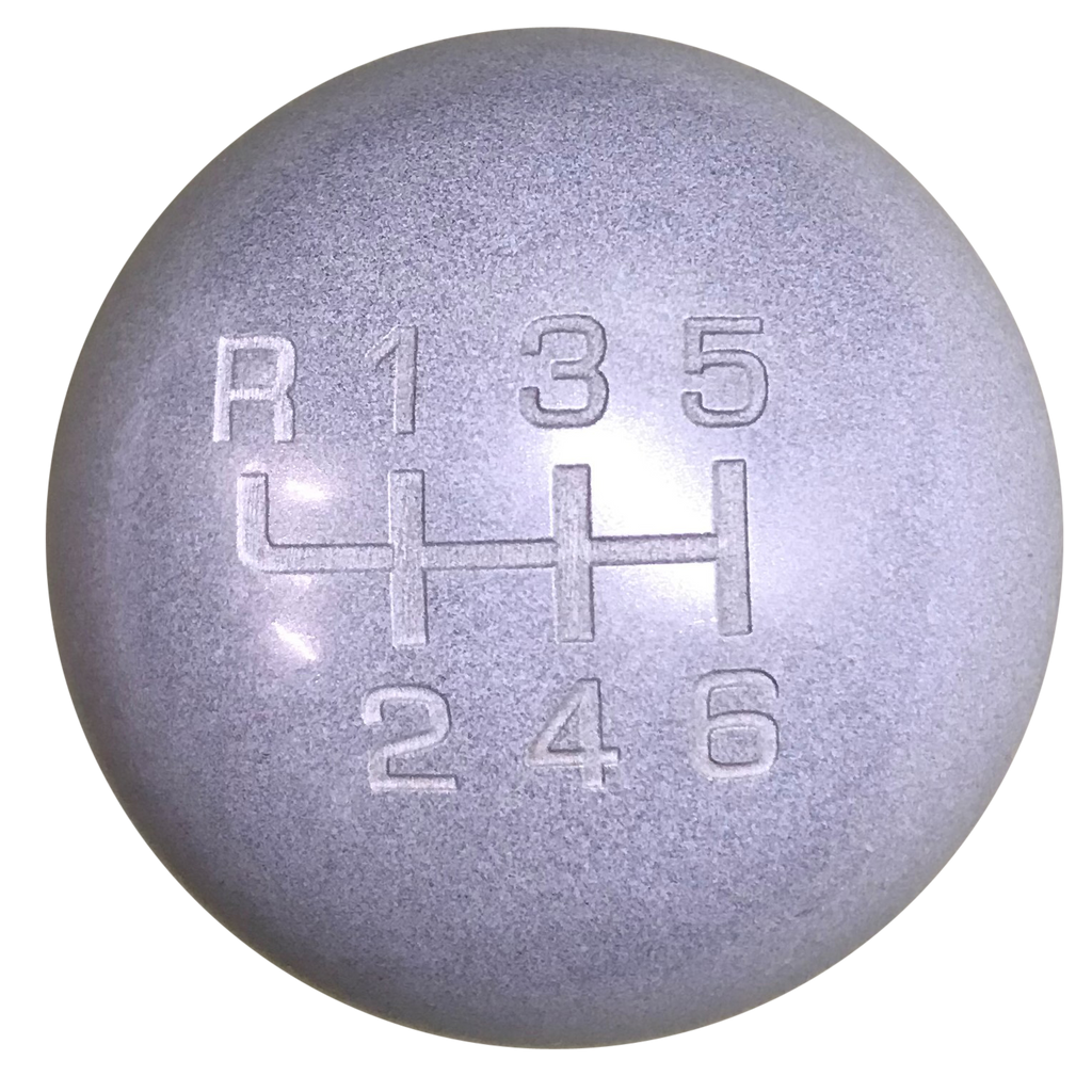 image of Heavy Weight Composite Gray New 6 Speed Shift Knob