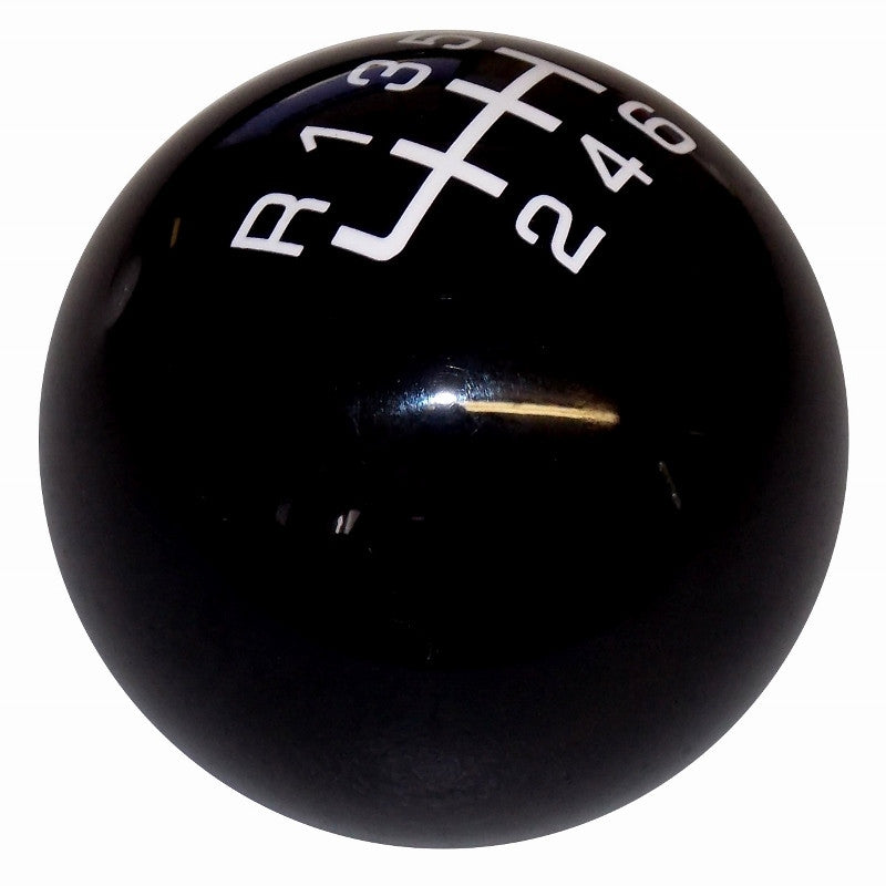Veloster Qualifier Black w/ White 6 Speed Shift Knob