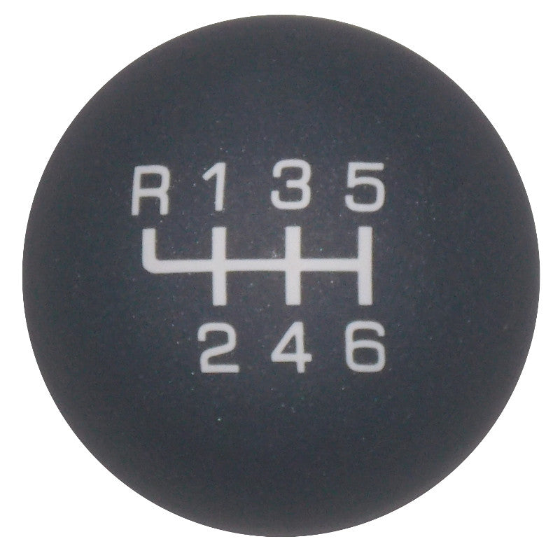 Qualifier Carbon Graphite Matte  w/ White New 6 Speed Shift Knob