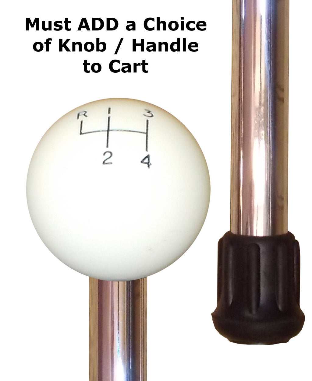 Custom Polished 'Smoothie' Aluminum Super Duty Self Defense Cane