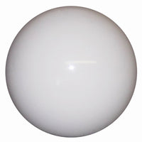 Solid White Brake Knob