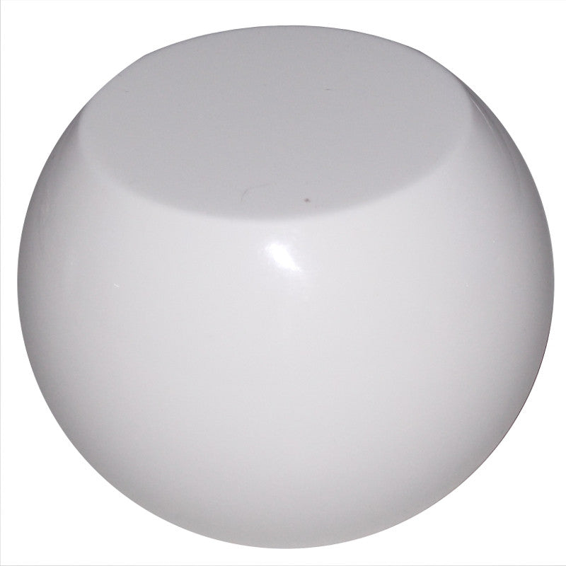Flat Top White Shift Knob