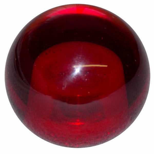 Transparent Red Brake Knob