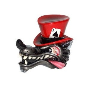 Top Hat Wolf - Red Shift Knob