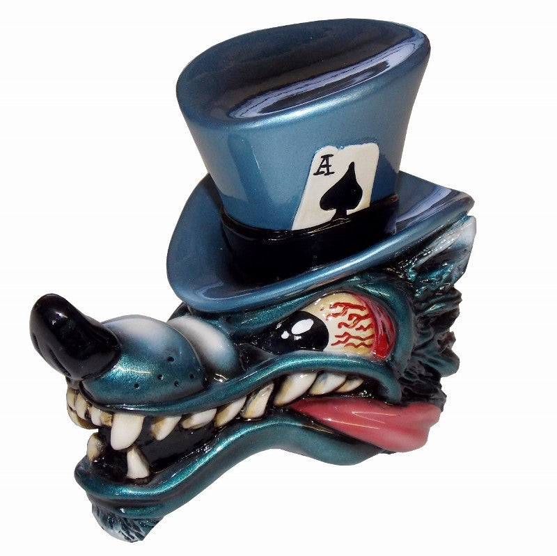 Top Hat Wolf - Blue Shift Knob
