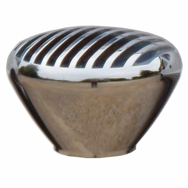 Chrome Billet Nostalgic Finned Brake Knob