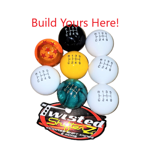 custom color Bronco 6G 7 speed shift knobs