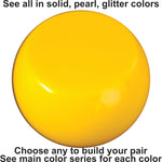 Solid Color FlatTop Brake Knobs